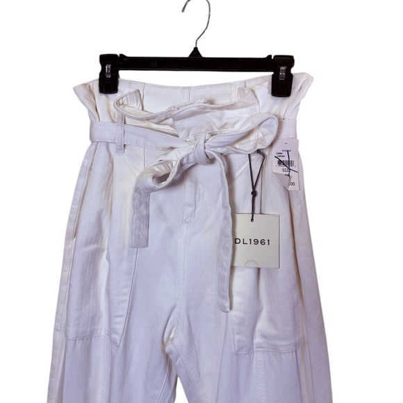 DL1961 Womens Susie Paper-bag High Rise Torino Tapered Sz 28 - Picture 2 of 13